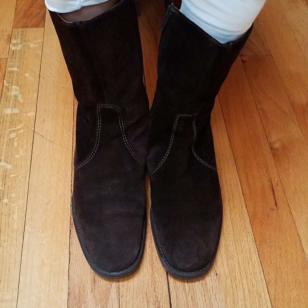 J. Crew Suede Booties